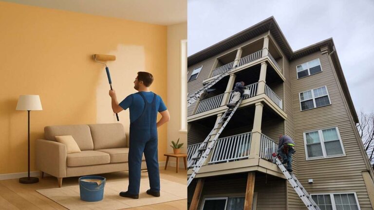 Interior vs Exterior Painting: Where to Start During Renovation